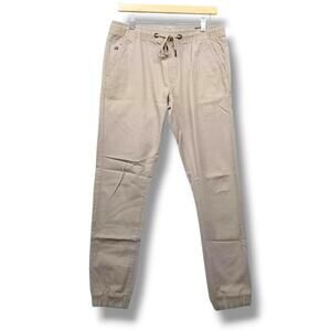 Buffalo David Bitton Zayne‎ Slim Comfort Jogger Pants 30 Tan Khaki